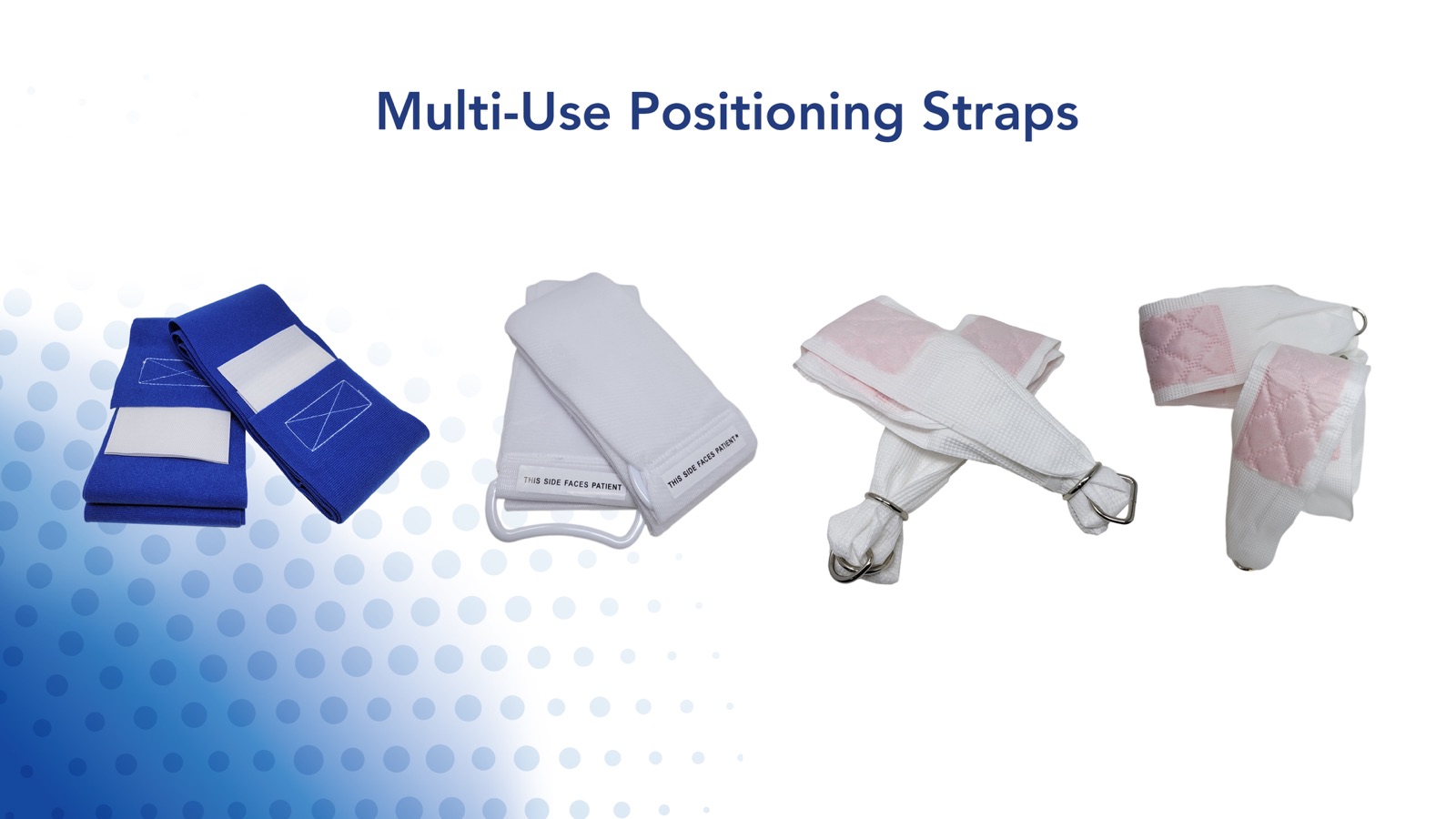 Single-use multi-purpose surgical positioning straps